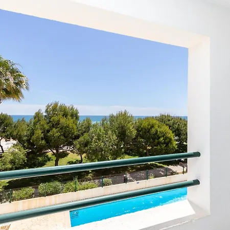 Apartment Carteia Superb Front Flat Sea View Balcony Quarteira