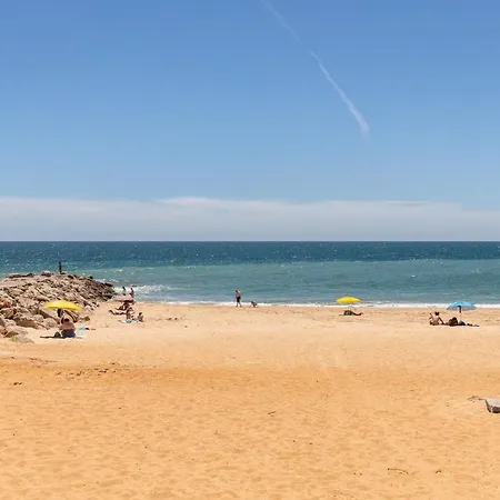 Carteia Superb Front Flat Sea View Balcony Apartment Quarteira