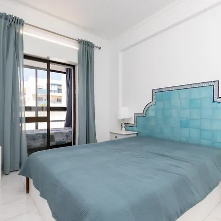 Carteia Superb Front Flat Sea View Balcony Apartment Quarteira
