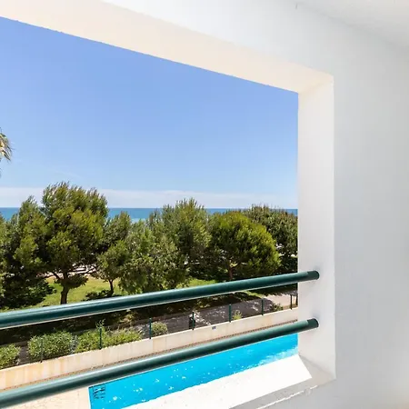 Carteia Superb Front Flat Sea View Balcony Apartment Quarteira